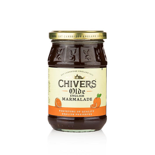 Chivers - Appelsinmarmelade - med groft skåret appelsinskal, mørk & syrlig, 340 g