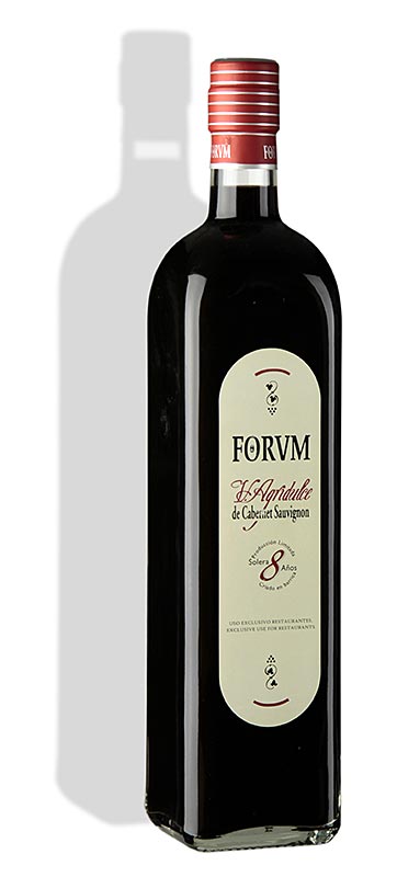 Cabernet Sauvignon-eddike, modnet i træfad, 6,5 % syre, FORVM, 1 l