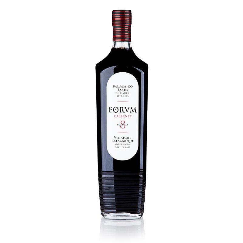 Cabernet Sauvignon-eddike, modnet i træfad, 6,5 % syre, FORVM, 1 l
