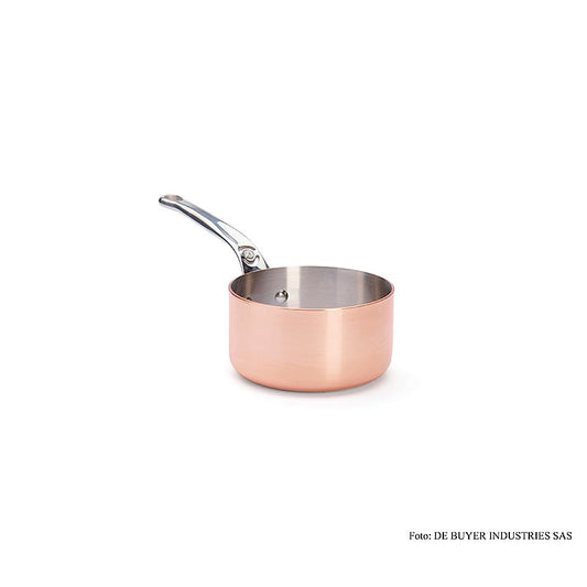 deBUYER "Prima Matera" induktionskasserolle, kobber-rustfrit stål, ø 14 cm (6206