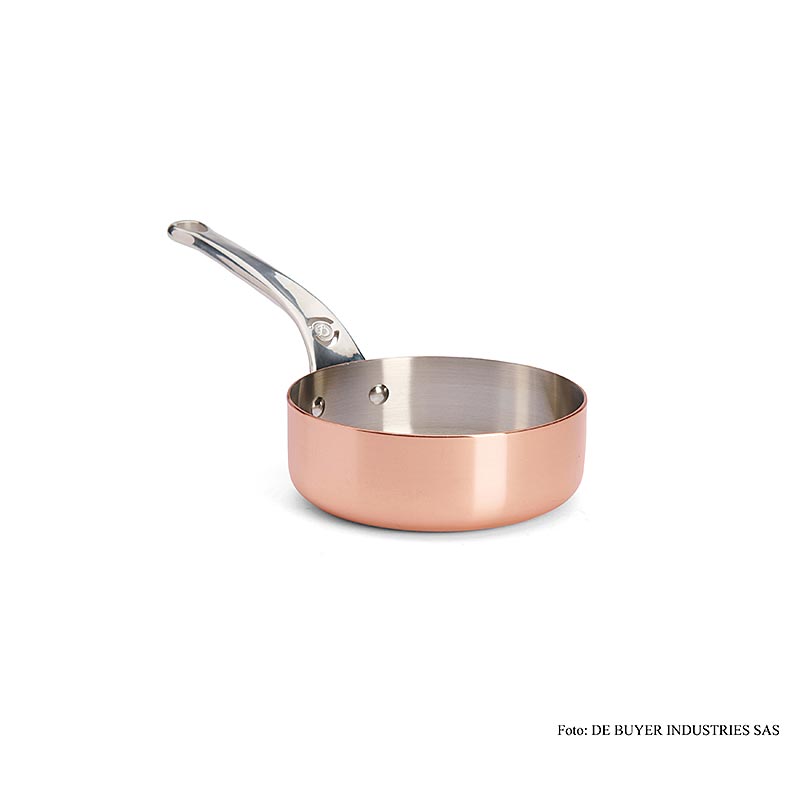 deBUYER "Prima Matera" induktionssauteuse, lige, kobber-rustfrit stål, ø 16 cm, 1 St