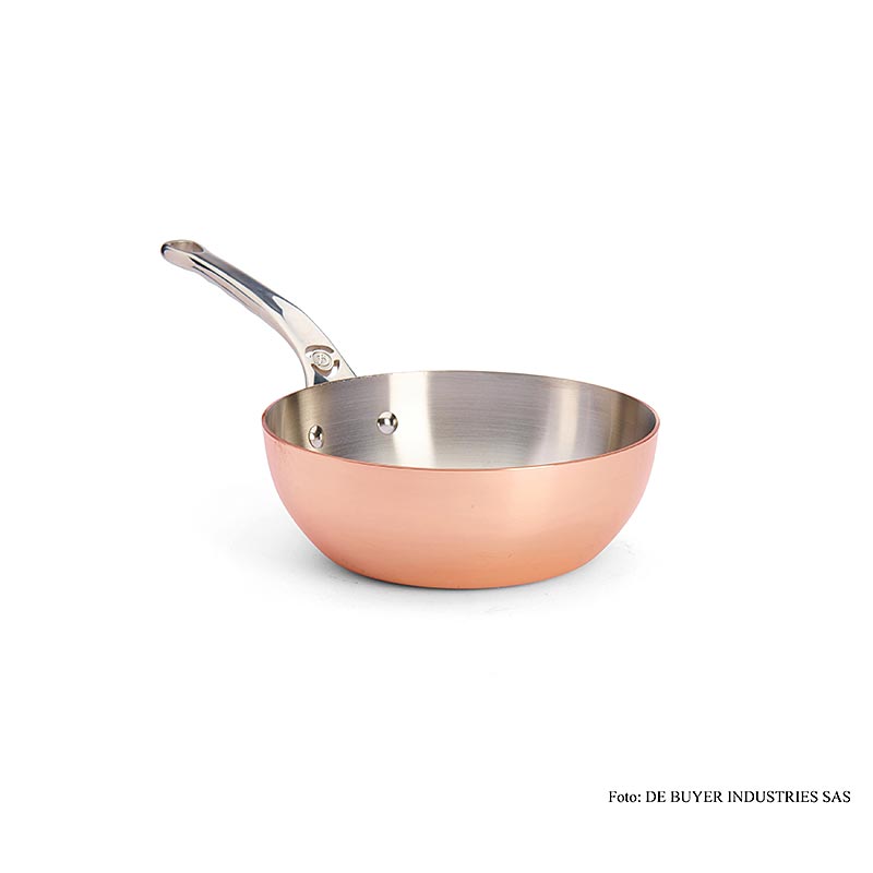 deBUYER "Prima Matera" induktionssauteuse, konisk, kobber-rustfrit stål, ø 20 cm