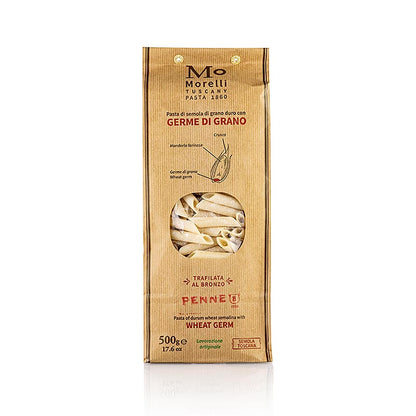 Morelli 1860 Penne, Germe di Grano, med hvedekim, 500 g