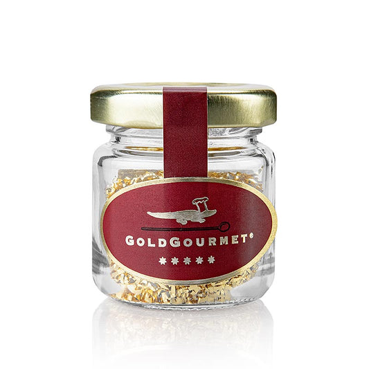 Guld – Filament-bladguldtråde, fine, 22 karat, E175, 0,3 g
