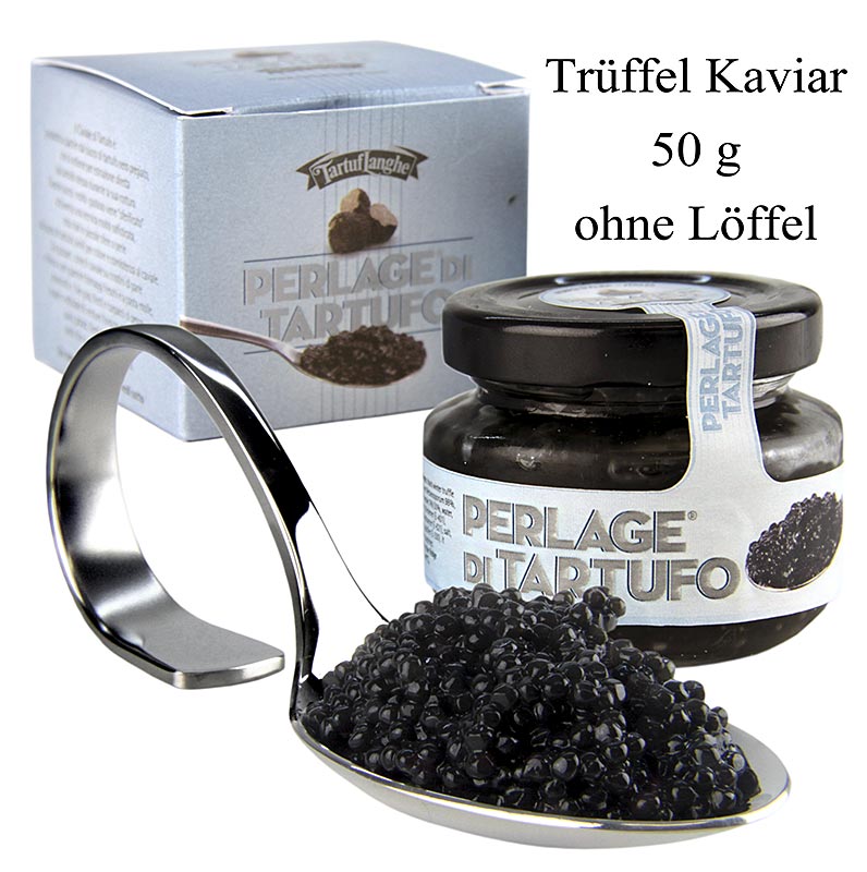 Tartuflanghe trøffelkaviar - "Perlage di Tartufo", lavet af vintertrøffelsaft, 50 g