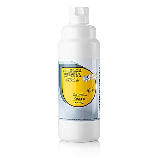 Fødevarefarve flydende plus, æggeblomme, 922, Dreidoppel, 1 l