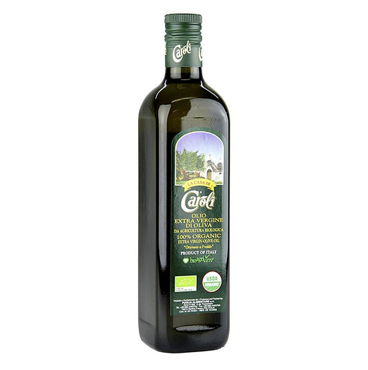 Ekstra jomfruolivenolie, Stefano Caroli, økologisk, 750 ml