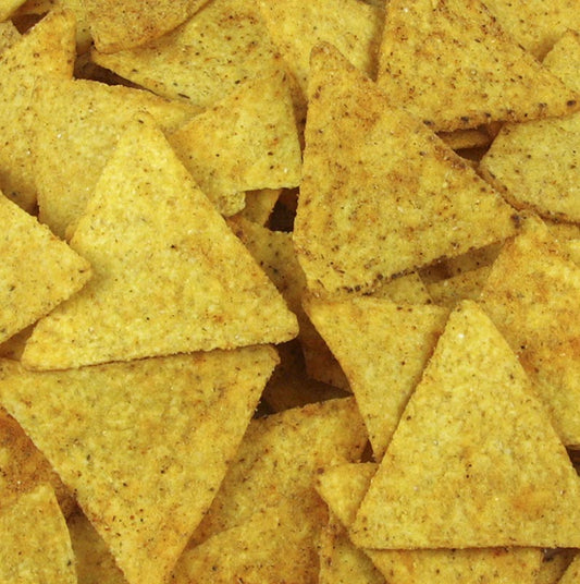 Tortillachips, krydret – chili – nachochips, Sierra Madre, 5,4 kg, 12 x 450 g