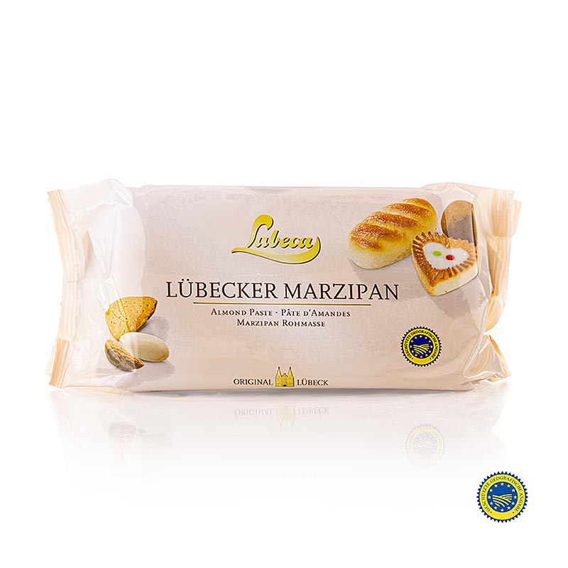 Rå marcipan g.g.A., MO MM, 52 % middelhavsmandler, Lubeca, 1 kg