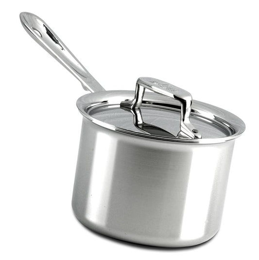 All-Clad gryde med håndtag, D5-serien, med låg – induktion, ø 15,2 cm, 1,9 l, 1 St
