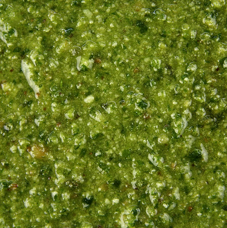 Gewürzgarten basilikum-pesto, med basilikum, pinjekerner, Grana Padano, 225 ml