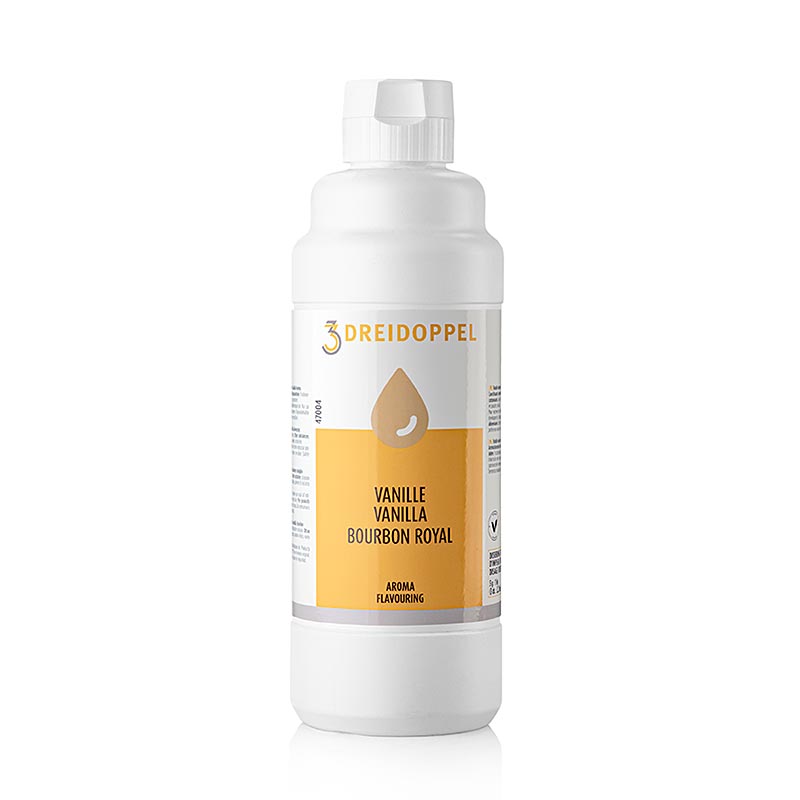 Vanilje-aroma, Bourbon Royal, flydende, med prikker, Dreidoppel, nr. 470, 1 l