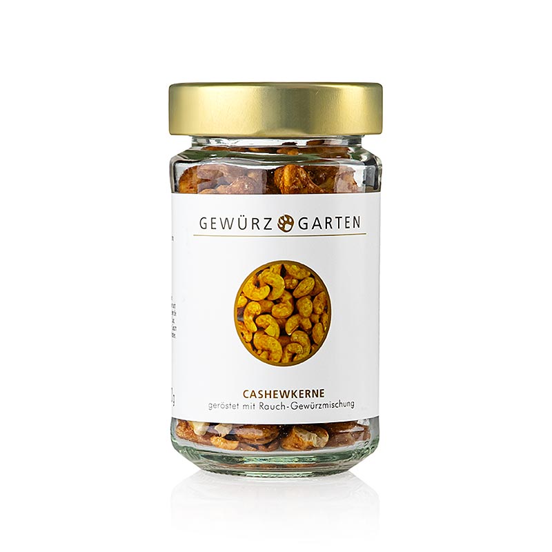 Gewürzgarten cashewnødder, hele, med røget krydderi, 110 g