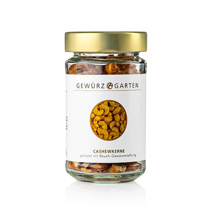 Gewürzgarten cashewnødder, hele, med røget krydderi, 110 g