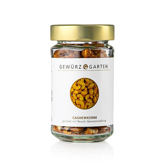 Gewürzgarten cashewnødder, hele, med røget krydderi, 110 g