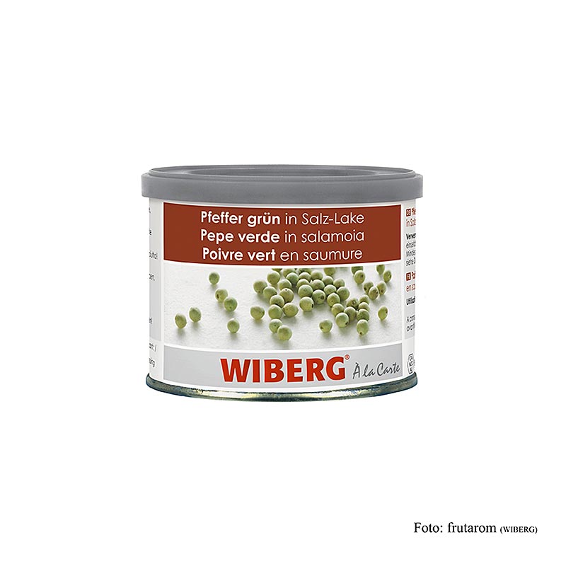 Wiberg grøn peber, i saltlage, hel, 170 g