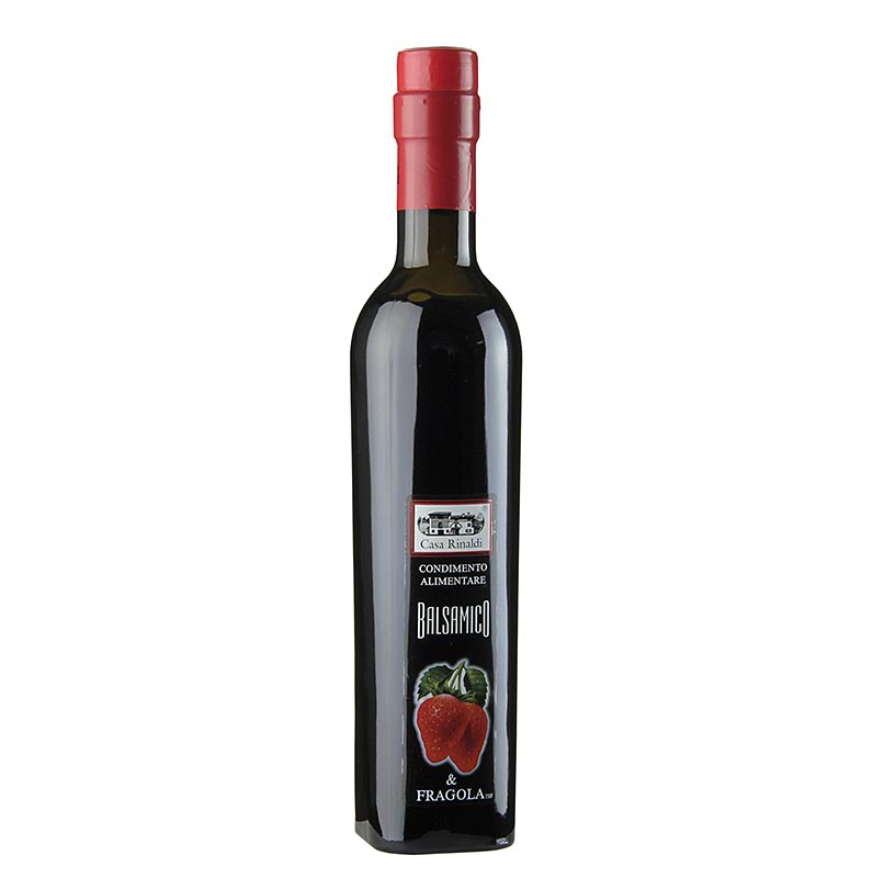 Aceto Balsamico-krydderi med jordbær, 6 % syre, Casa Rinaldi, 250 ml