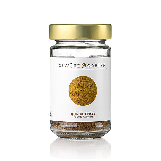 Gewürzgarten Quatre Epices - paté-krydderi, 95 g
