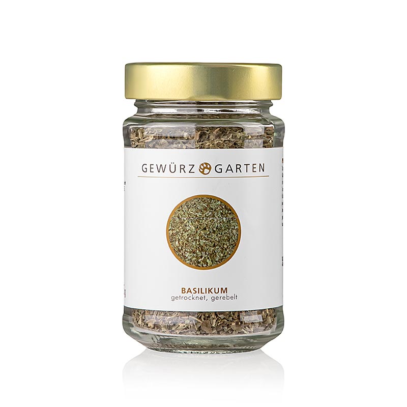 Gewürzgarten Basilikum, tørret, strimlet, 35 g