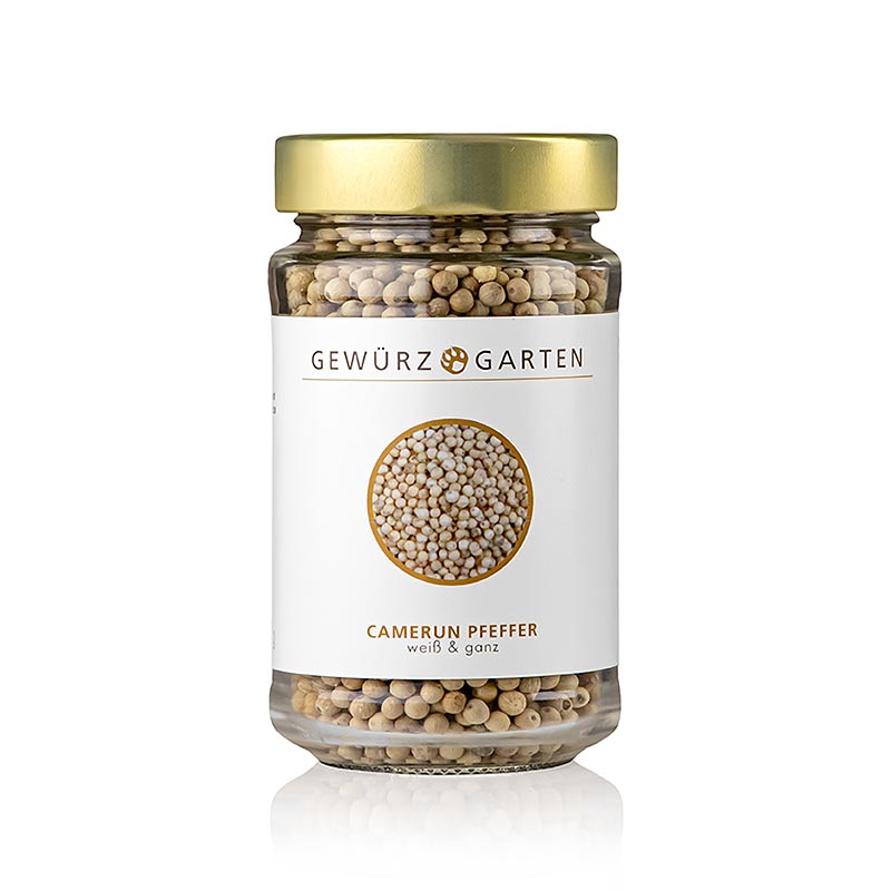 Gewürzgarten Cameroun-peber, hvid, hel, 150 g