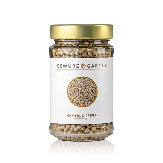 Gewürzgarten Cameroun-peber, hvid, hel, 150 g
