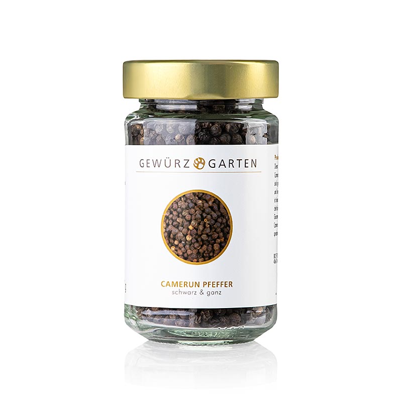 Gewürzgarten Cameroun-peber, sort, hele, 125 g