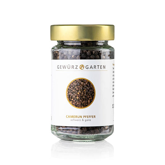 Gewürzgarten Cameroun-peber, sort, hele, 125 g