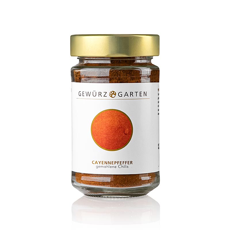 Gewürzgarten Cayennepeber, malede chilier, 110 g