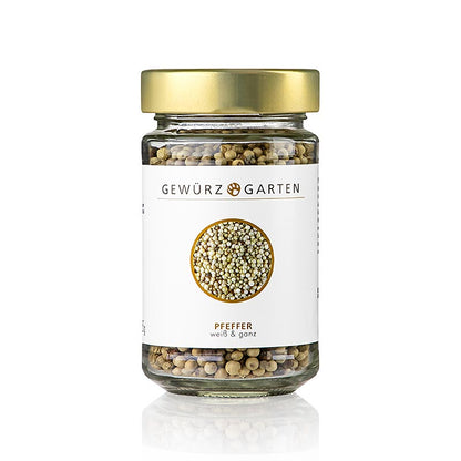 Gewürzgarten Peber, hvid, hel, 135 g