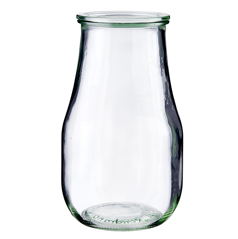 Støbeglas, tulipanform, ø 108 mm, 2,5 l, uden klemmer og gummiring, Weck, 1 stk