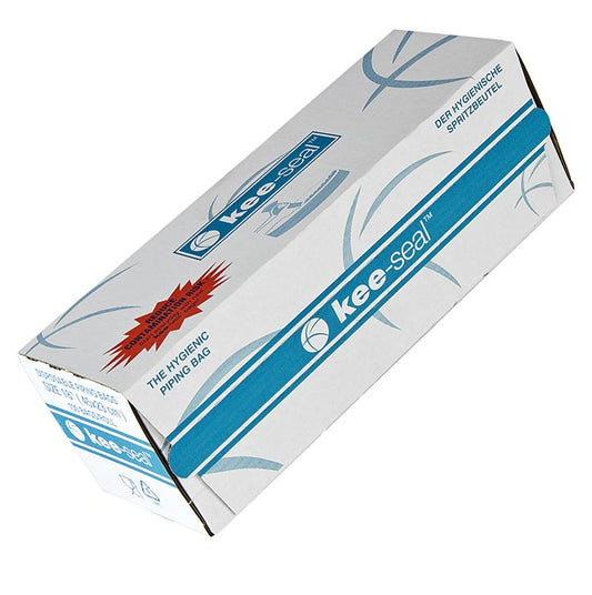 Engangs sprøjtepose, 45 cm, Kee-Seal, glat, dispenser, 100 stk