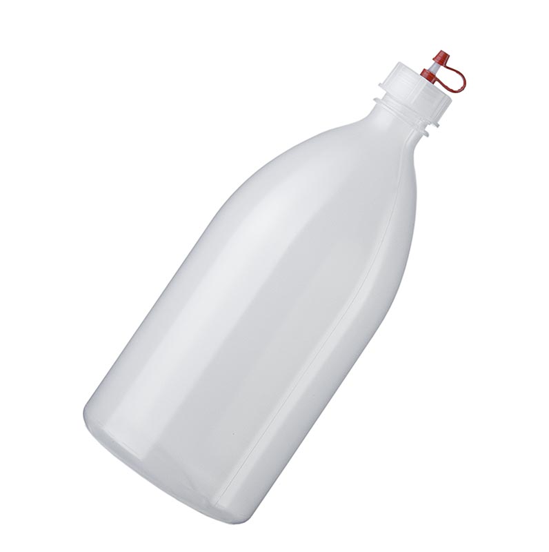 Plastsprøjteflaske, med dråbeflaske/lukning, 1000 ml, 1 stk