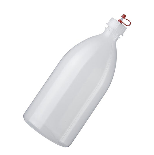 Plastsprøjteflaske, med dråbeflaske/lukning, 1000 ml, 1 stk