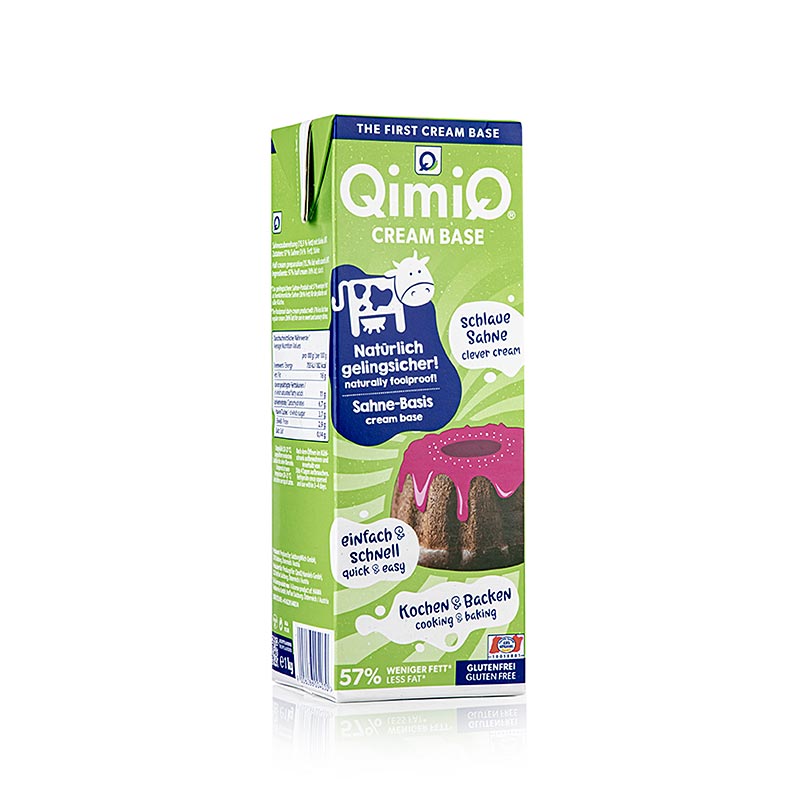 QimiQ Saucenbasis Natur, til cremede supper og saucer, 15 % fedt, 1 kg