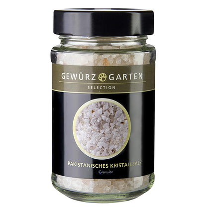 Gewürzgarten Pakistansk krystalsalt, granulat til saltkværn, 260 g