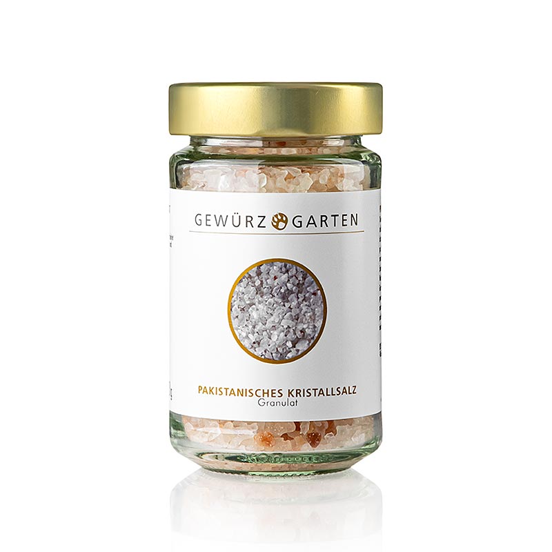 Gewürzgarten Pakistansk krystalsalt, granulat til saltkværn, 260 g