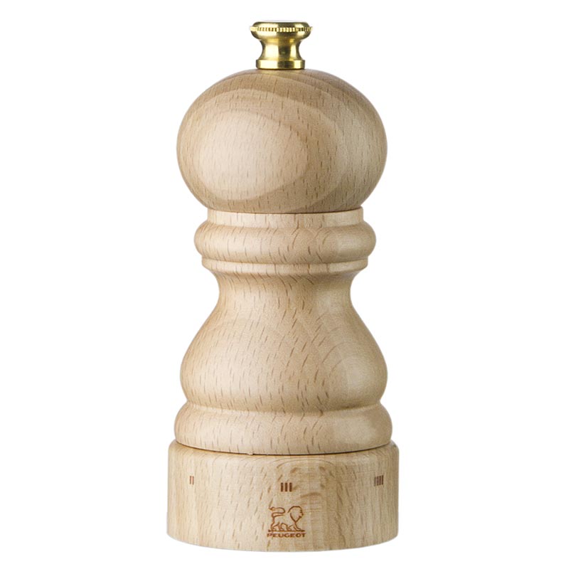 Peugeot peberkværn PARIS U´SELECT, 12 cm høj, justerbar, naturbøg, 1 stk