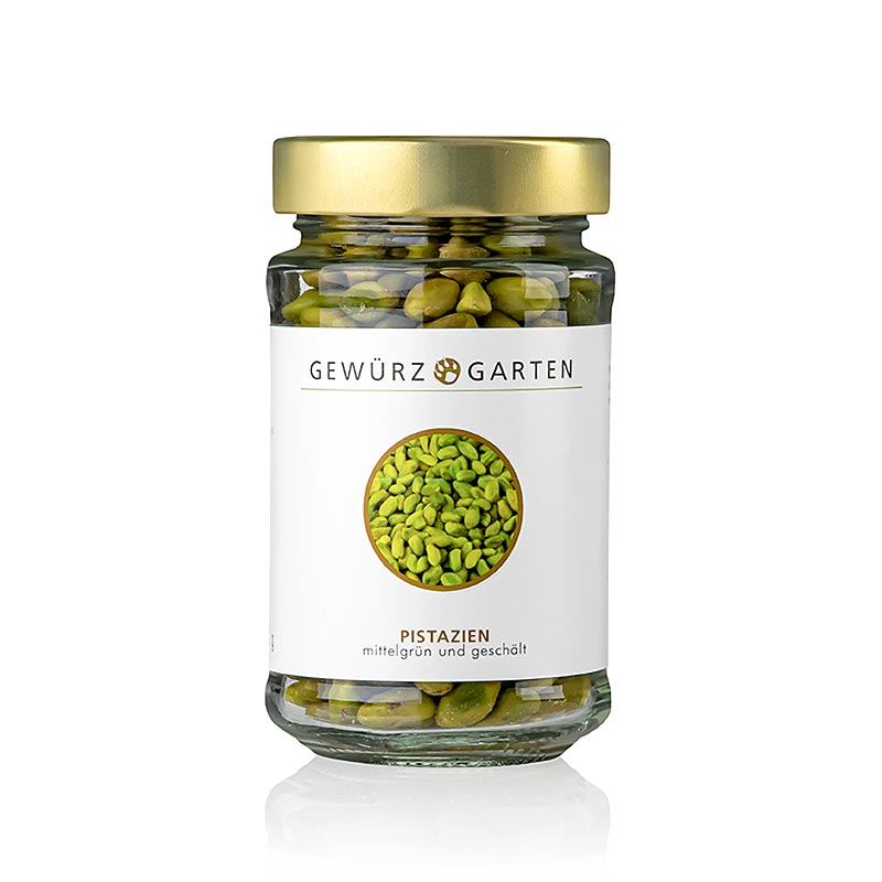 Gewürzgarten pistacie, afskallet, mellemgrøn – køkkenkvalitet, 150 g