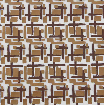 Dekorationsfolie "Labyrinth" til chokolade, 40 x 25 cm, 17 ark