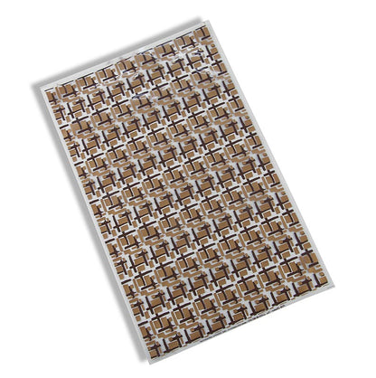 Dekorationsfolie "Labyrinth" til chokolade, 40 x 25 cm, 17 ark