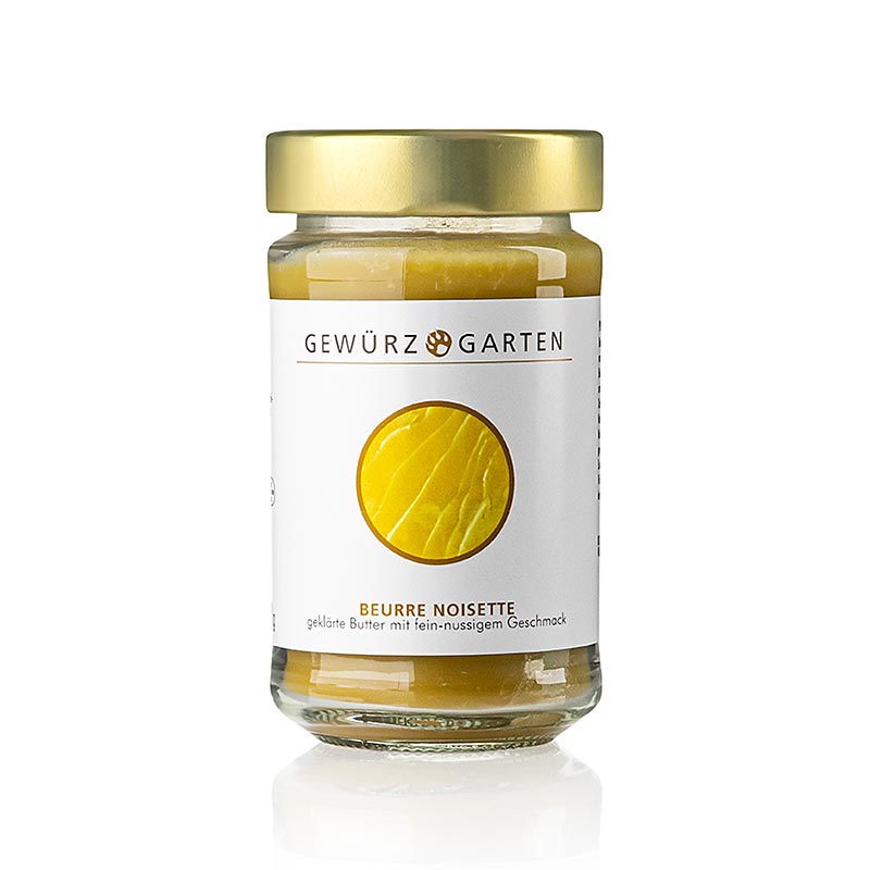 Gewürzgarten Beurre Noisette, klaret smør, nøddeagtig smag, 190 g