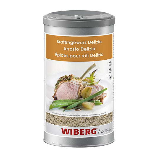 Wiberg stegekrydderi Delizia, krydderisalt, 950 g