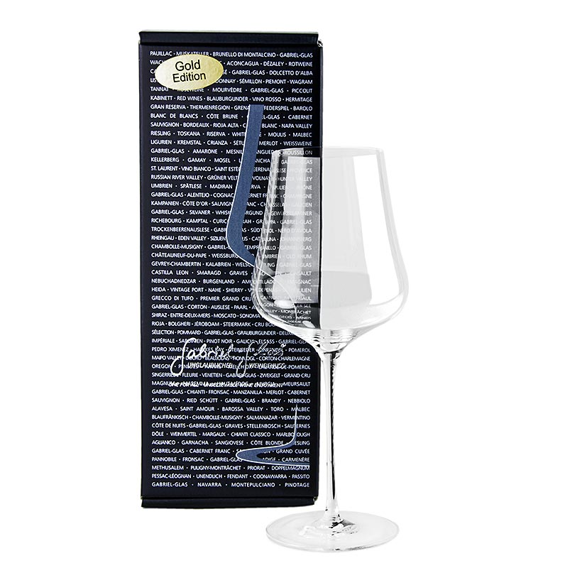 GABRIEL-GLAS© GOLD-Edition, vinglas, 510 ml, mundblæst, i gaveæske, 1 stk.