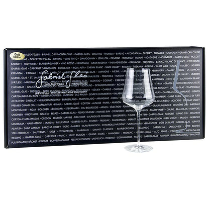 GABRIEL-GLAS© GOLD-Edition, vinglas, 510 ml, mundblæst, i gaveæske, 6 stk.