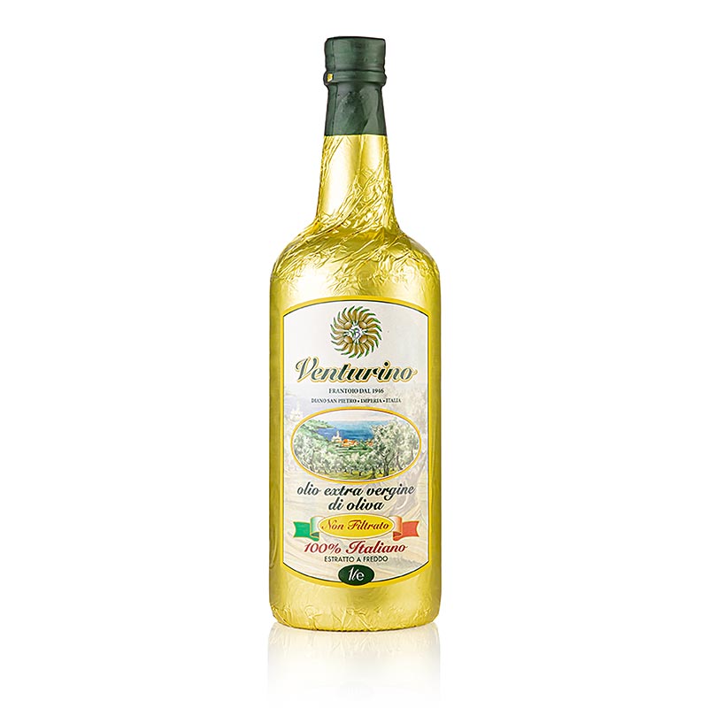 Ekstra jomfruolivenolie, Venturino "Mosto", 100 % italienske oliven, 1 l