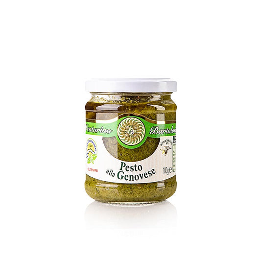 Pesto alla Genovese, basilikumsauce, Venturino, 180 g