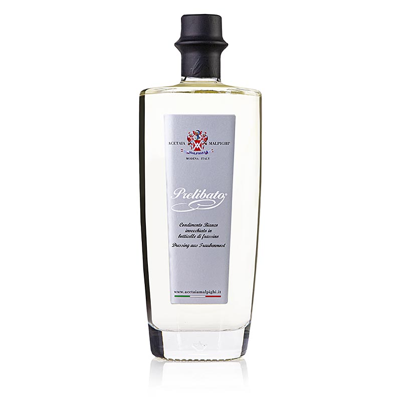 Prelibato, hvid balsamico-dressing, 5 år, lagret på asketræsfad, Malpighi, 500 m