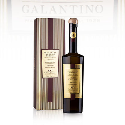 Ekstra jomfruolivenolie, Galantino "Gran Cru Affiorato", delikat frugtagtig, 500 ml