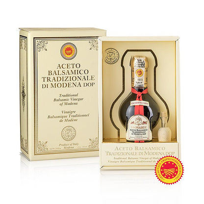 Aceto Balsamico Tradizionale di Modena DOP/g.U., Extravecchio, 25 år, Leonardi, 100 ml