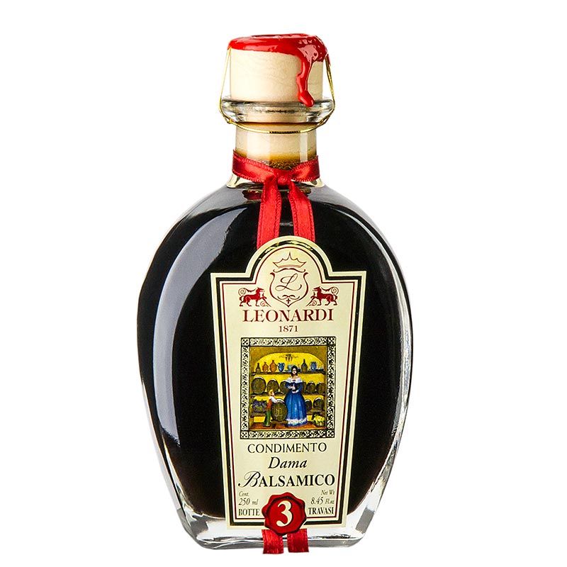 Leonardi - Balsamico Dama Condimento, 3 år, 250 ml